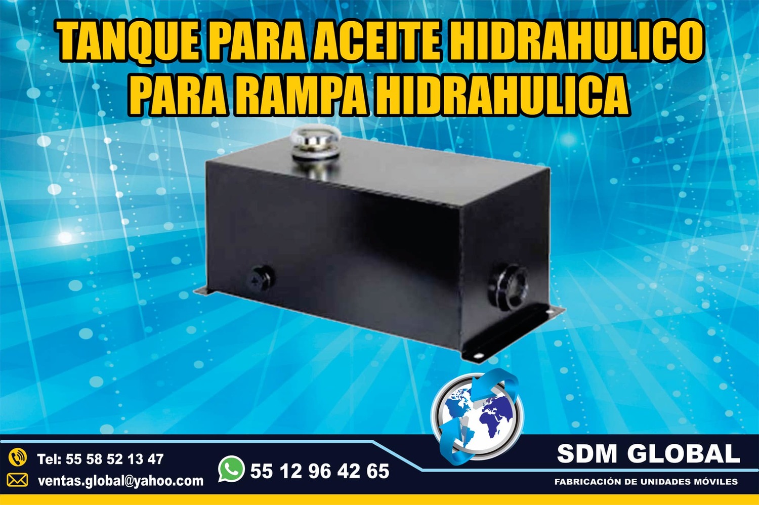Venta de Tanque de aceite para Rampas Hidrahulicas<br>