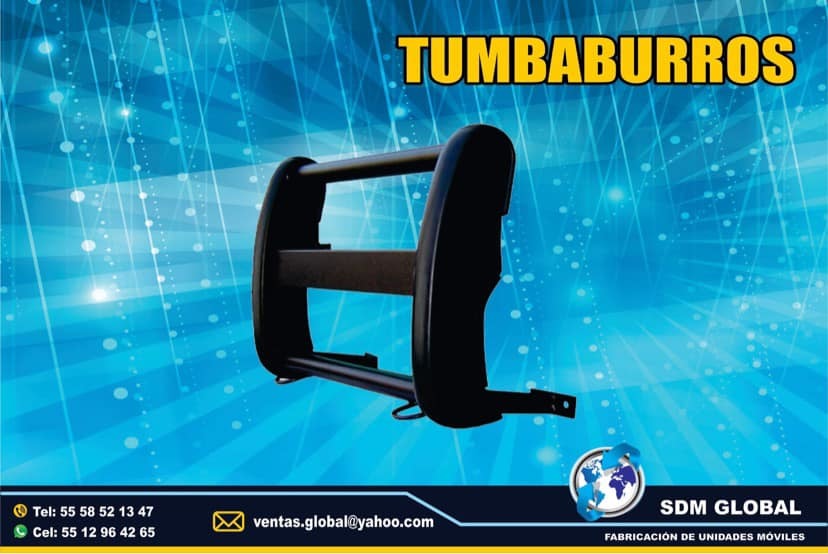 Tumbaburros para cajas secas carrocerias<br>