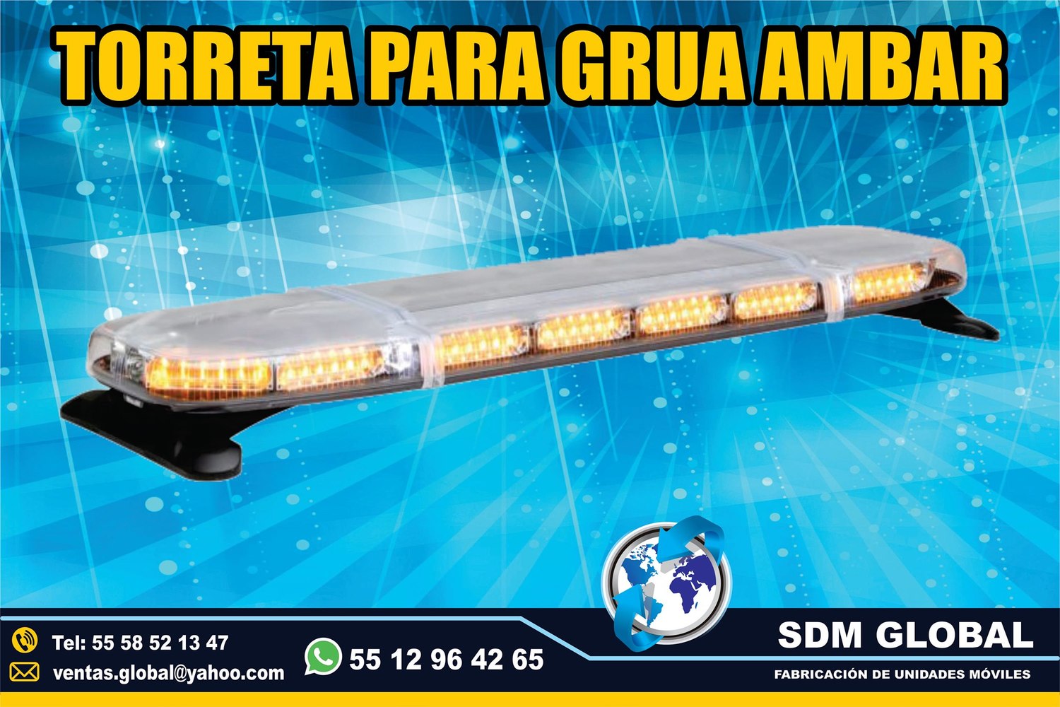 Torreta leds para carrocerias y cajas secas plataformas remolques<br>