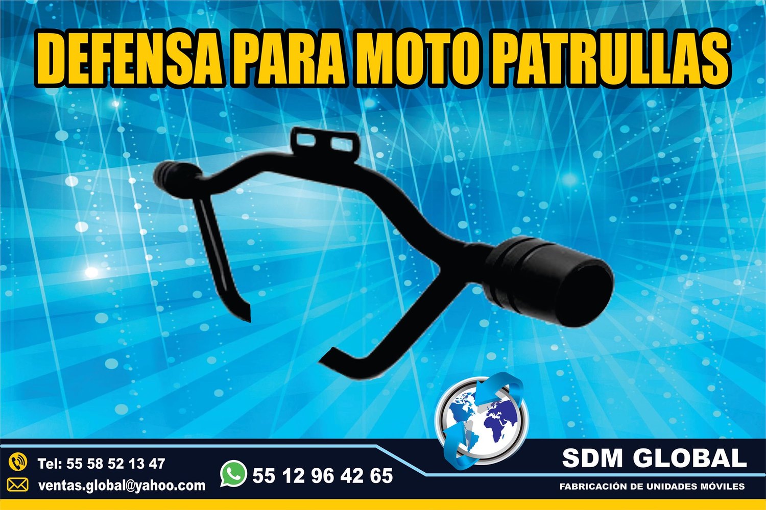 TUMBABURROS ACCESORIOS METALICOS PARA MOTOPATRULLAS<br>