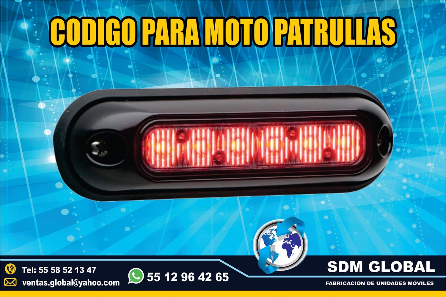 Venta de Luces Perimetrales para Ambulancias de Traslado Tipo I, II<br>