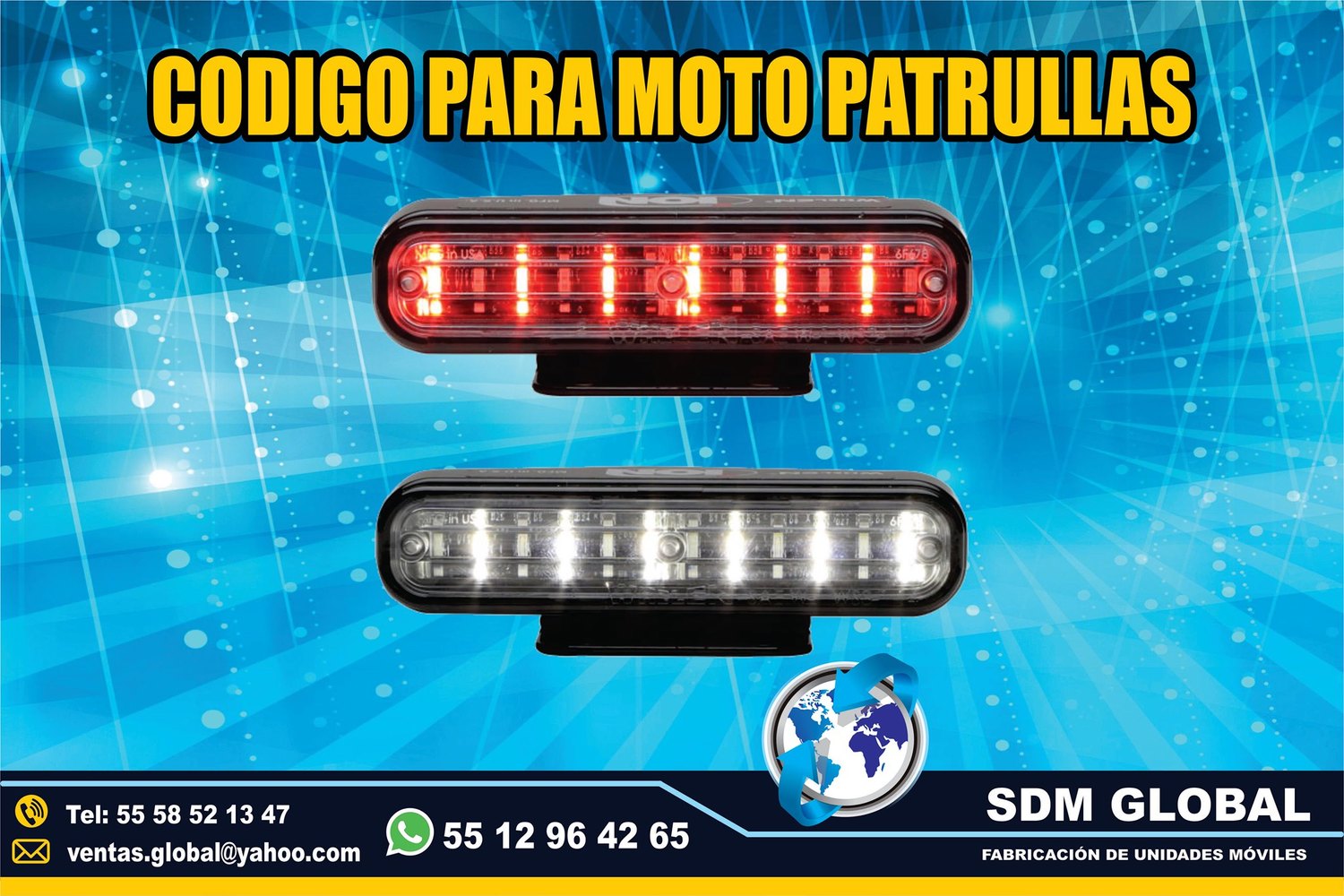 Venta de Luces Perimetrales para Ambulancias de Traslado Tipo I, II<br>