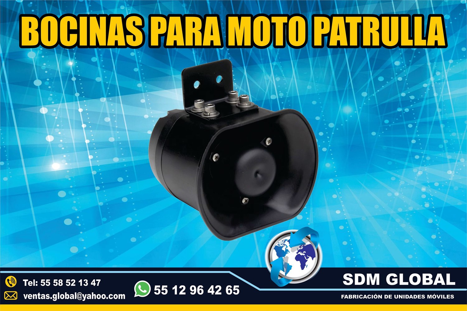 Venta e Instalacion de Luces Perimetrales para MotoPatrullas<br>
