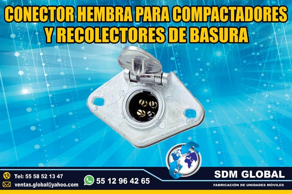Venta de Conector Hembra para compactadores recolectores de basura<br>