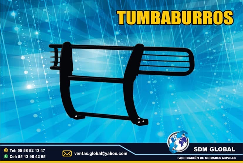 Tumbaburros para cajas secas carrocerias