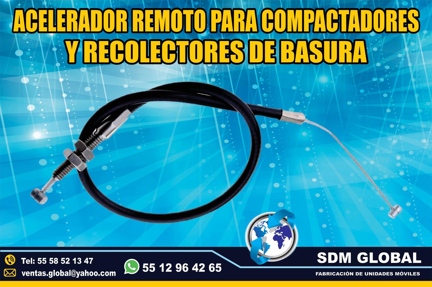 Venta de Acelerador para compactadores recolectores de basura<br>