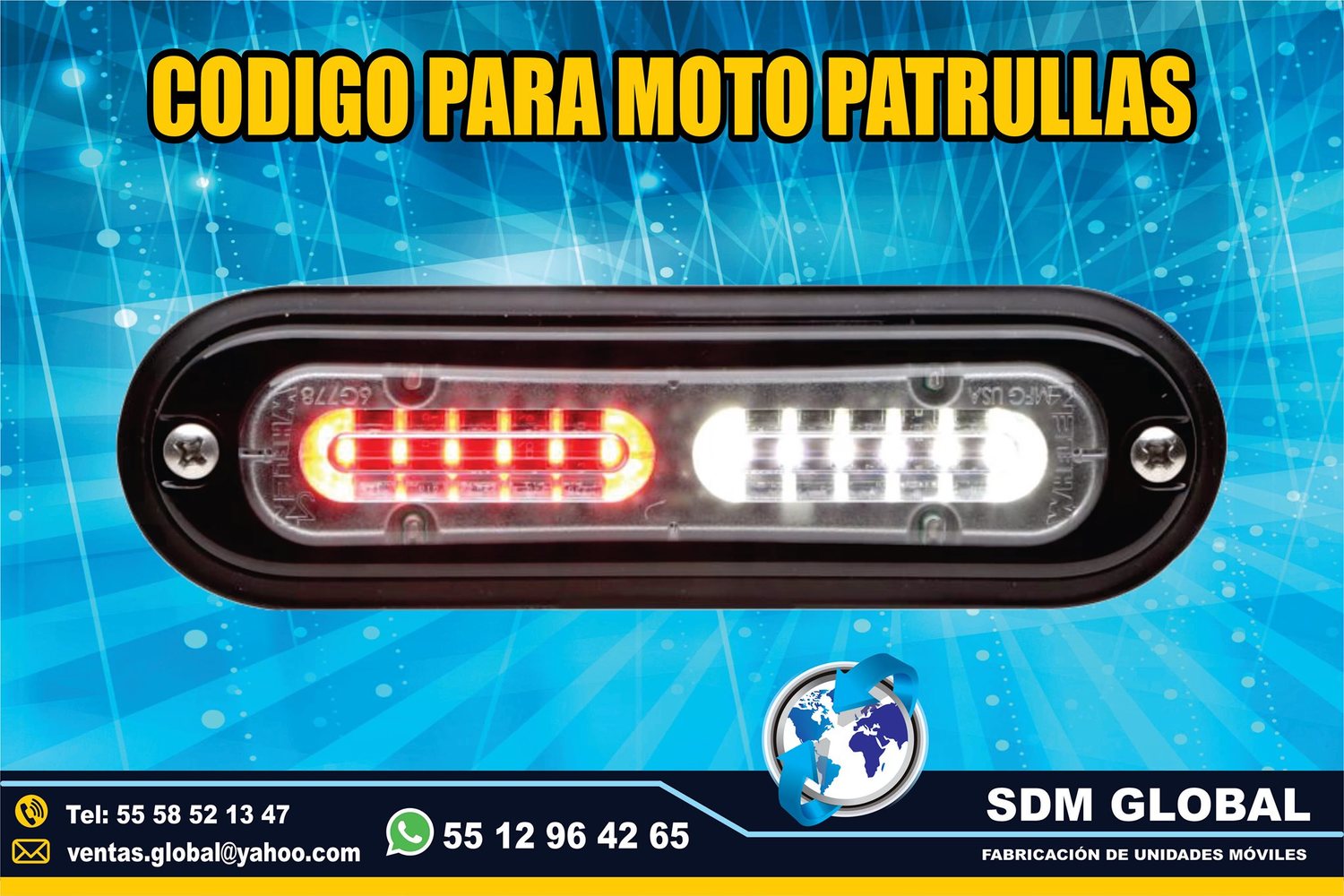Venta de Luces Perimetrales para Ambulancias de Traslado Tipo I, II<br>