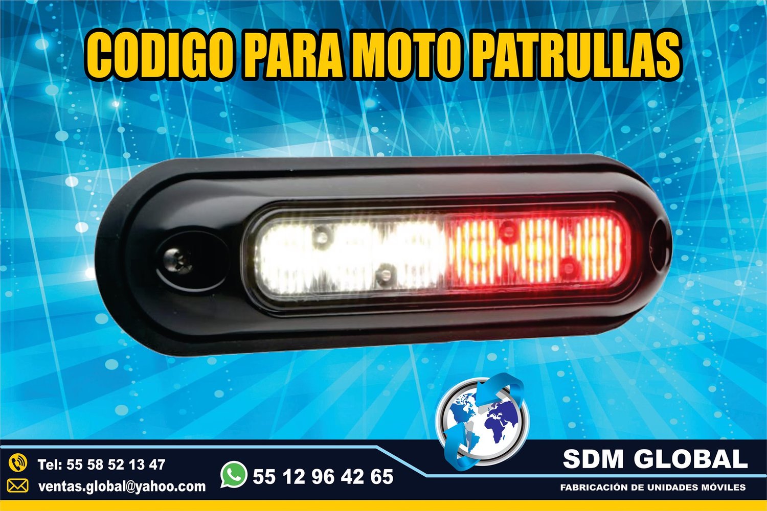 Venta de Luces Perimetrales para Ambulancias de Traslado Tipo I, II<br>