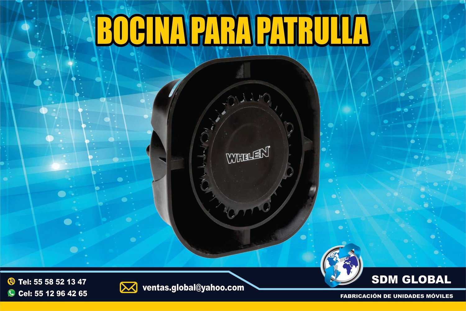 VENTA DE BOCINA 50 WHATS MARCA Whelen<br>