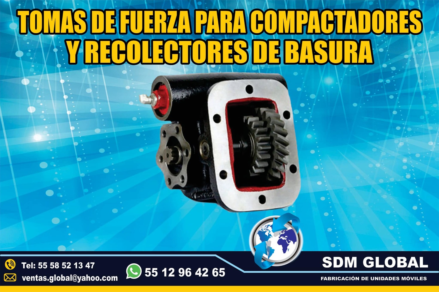 Venta de Toma de Fuerza para Rampas Hidrahulicas<br>